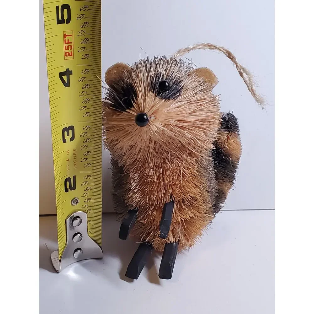 Natural Fiber Ornament - Meerkat